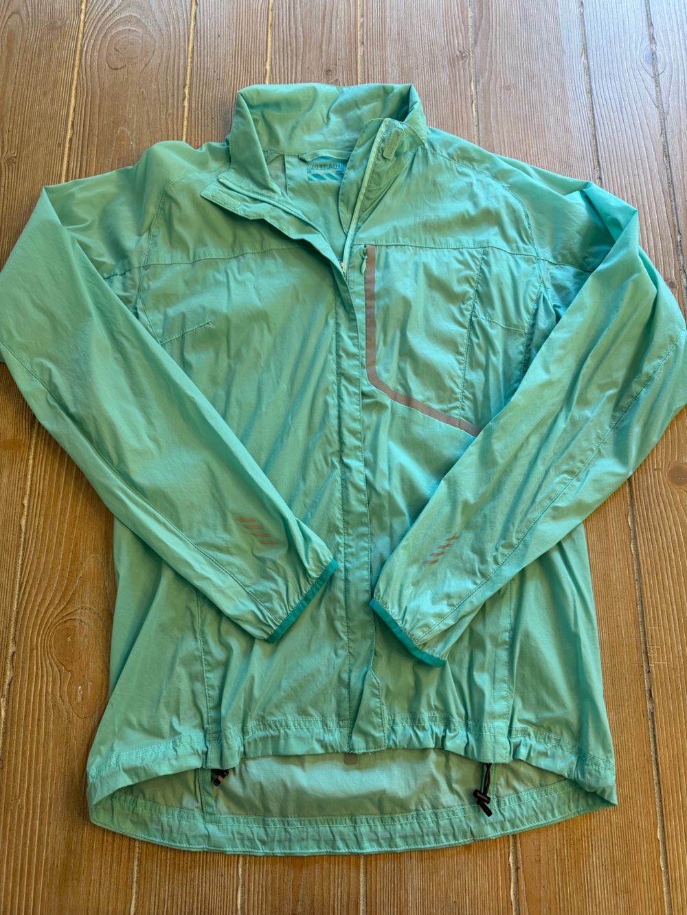 Helly Hansen Lightweight Mint Green Windbreaker Jacket